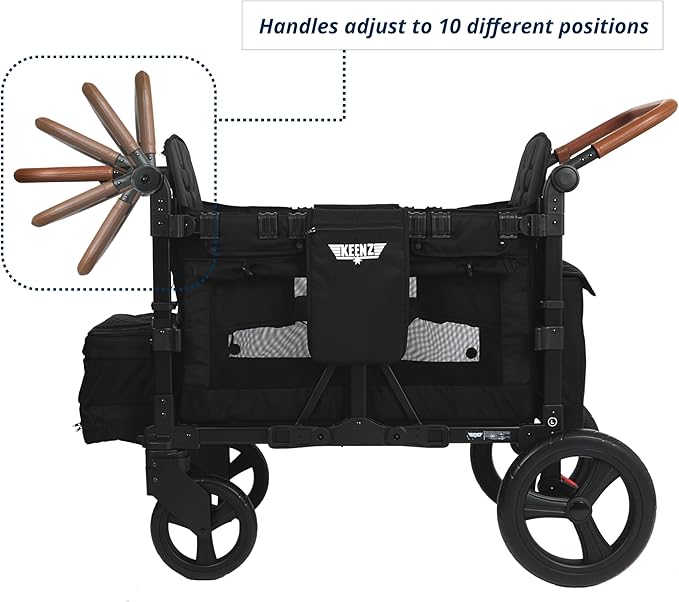 Keenz VYOO Stroller Wagon with Canopy - Image 9