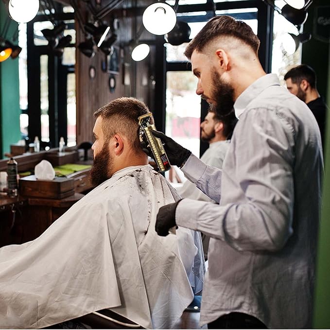 Professional Hair Clippers for Men Electric Haircut Kit Hair Trimmer Grooming Waterproof Rechargeable Close Cutting T Blade Trimmer USB Rechargeable Clippers for Hair Cutting