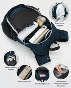 Small Hiking Backpack with Front Phone Holder, Packable Back pack with Chest - Image 7