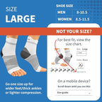 Plantar Fasciitis Sock for Men and Women, Compression Foot Sleeves - Image 3