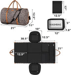 Garment Bag for Travel Convertible Carry On Garment Bag Large Travel Duffel - Image 5