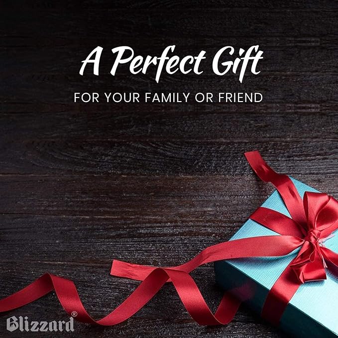 Blizzard Professional Hair Cutting Scissors – 5.5 inch VG10 Cobalt Haircut Shears with Razor Sharp Blades - Matt Finish Barber Hairdressing Travel Case for Salons & Home Use