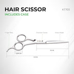 NGHIA Cutting Hair Scissors - KT-703 (Stainless Steel)