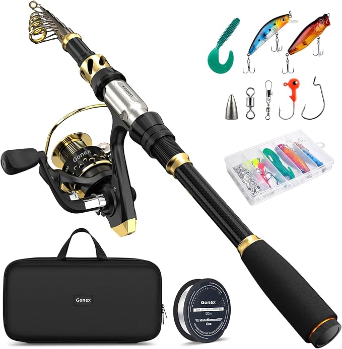 Fishing Rod and Reel Combo Telescopic Pole Set - Image 8