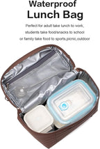 NOL Natural Organic Lifestyle Small Insulated Lunch Bags - Image 6