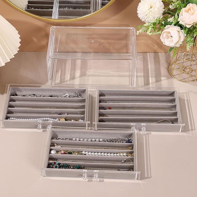 Necklace Organizer Box, Tray - Image 2