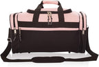 DALIX 17" Blank Duffle Bag Duffel Bag Travel Size Sports Durable Gym Bag - Image 2