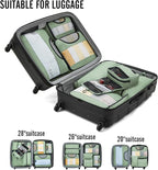 Veken 8 Set Packing Cubes for Travel Essentials, Suitcase Organizer Bags in 4 - Image 6
