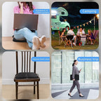 Portable Compact Seat Cushion Foldable Travel Cushion, - Image 4