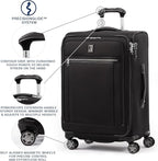 Travelpro Platinum Elite Softside Expandable Checked Luggage, 8 Wheel Spinner - Image 2