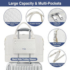 Weekender Bag for Women, Travel Duffel Bag Carry On Overnight Bag - Image 5
