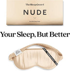 Pure Silk Sleep Mask Light Blocking Travel Essentials. Eye Masks - Image 6