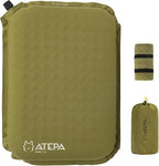 ATEPA Inflatable Stadium Seat Cushion, Self-Inflating Memory Foam Stadium Seats by ATEPA