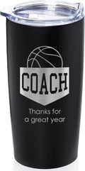 Lifetime Creations Engraved Basketball Coach Tumbler: Basketball Coach Thank by LifetimeCreations