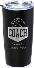 Lifetime Creations Engraved Basketball Coach Tumbler: Basketball Coach Thank by LifetimeCreations