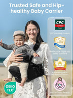 Baby Hip Carrier, GROWNSY Supportive Hip Carrier - Image 6