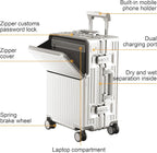 Hard Shell Luggage 20 Inch Travel Luggage, Carry-On Luggage Spinner TSA - Image 2