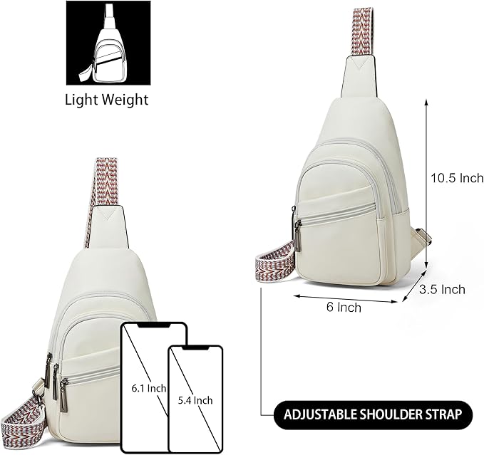 Sling Bag Crossbody Bags for Women Small Cross Body Bag Fanny Packs Chest Sling - Image 3