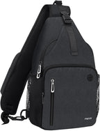 MOSISO Sling Backpack Bag, Crossbody Shoulder Bag Travel Hiking Daypack Chest by MOSISO