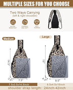 Crossbody Bags for Women Men Trendy Sling Bag Bakpack Casual Chest Bag - Image 2