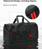 Large 3 In 1 Waterproof Garment Duffle Bags - Image 4