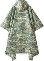 PTEROMY Hooded Rain Poncho for Adult - Image 7