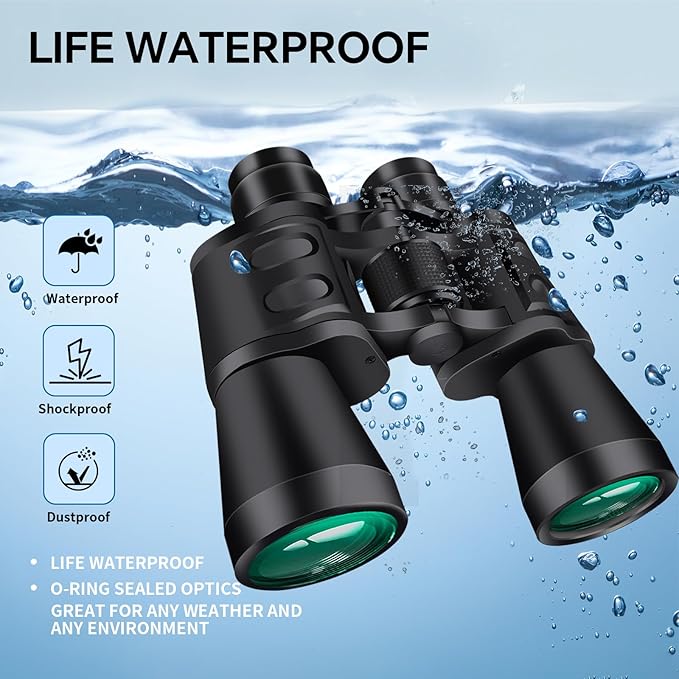 20X50 Binoculars for Adults High Powered- Large View - Image 5