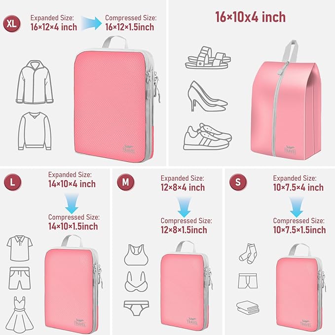 4-Piece Packing Cube Set - Image 4
