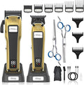 DSP Hair Clipper for Men Professional, BLDC Motor & DLC Coated Detachable Blade, Cordless Hair Trimmer Set for Barber with Charging Base, Men Hair Product Gift Set