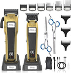 DSP Hair Clipper for Men Professional, BLDC Motor & DLC Coated Detachable Blade, Cordless Hair Trimmer Set for Barber with Charging Base, Men Hair Product Gift Set