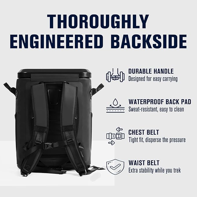 Magnetic Soft Cooler, Zipperless Soft Sided Cooler Bag - Image 4
