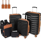 5-Piece Lightweight Luggage by WireHot