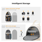 K&F CONCEPT Camera Sling Bag Crossbody Bag Camera Shoulder Backpack - Image 3