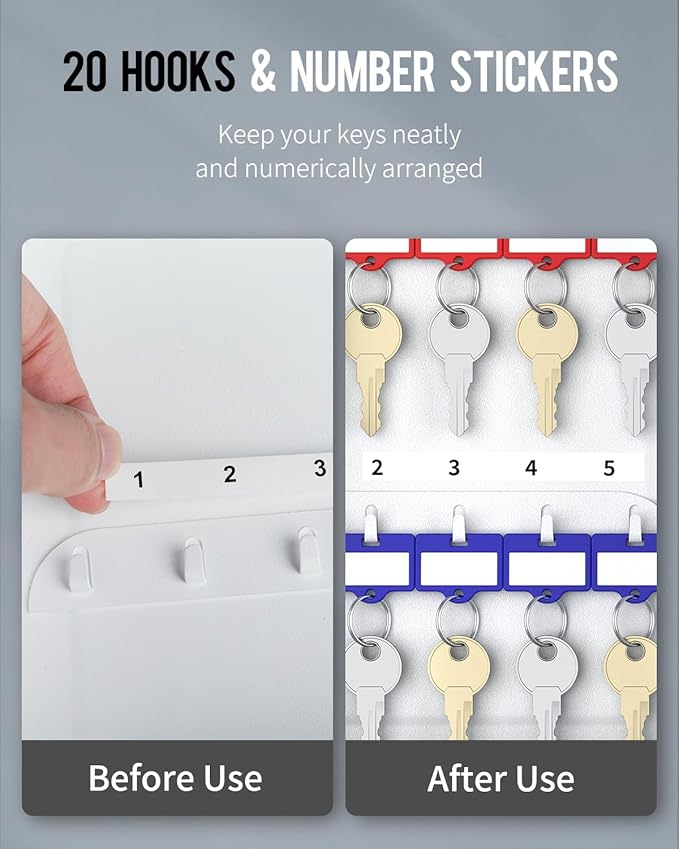 Uniclife 20 Position Key Cabinet - Image 3