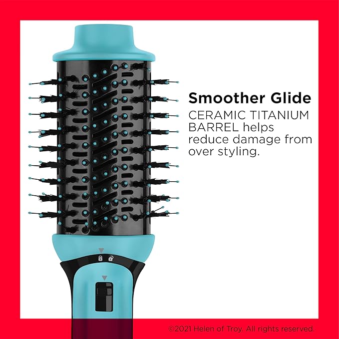 REVLON One Step Volumizer PLUS Hair Dryer and Styler | More Volume, Less Damage, and More Styling Control for Easy and Fast Salon-Style Blowouts, Plus Travel Friendly (Mint)