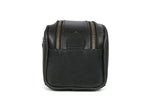 10" Premium Leather Toiletry Travel Pouch - Image 9
