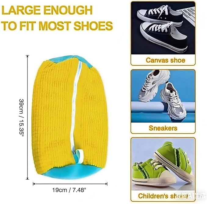 Shoe Cleaning Bag, Washing Machine Shoe Bag, Reusable Sneaker Cleaning Bag - Image 5