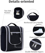 Narwey Small Hanging Travel Toiletry Bag Cosmetic Make Up Organizer - Image 5