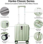 Hanke 14 Inch Underseat Carry On Luggage - Image 4