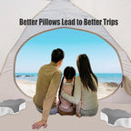 Bespilow Travel Pillow for Sleeping, Cervical Neck Support Pillow for Neck Pain - Image 9