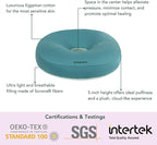 Premium Egyptian Cotton Pressure Relief Donut Chair Seat Cushion - Image 4