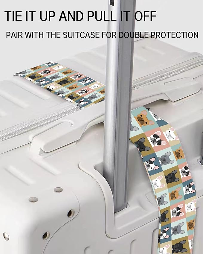Luggage Straps for Suitcases, Adjustable Travel Belt, Durable Wide Luggage Strap - Image 2