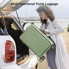 Hanke 28 Inch Luggage with Cup Holder and Charge, Top Opening Hard Shell - Image 10