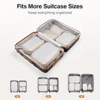 5 Set Packing Cubes Travel for Luggage Durable Suitcases Organizer Bags - Image 7