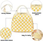 Bluboon Lunch Box for Women men Insulated Cute Corduroy Lunch bag, Reusable - Image 9