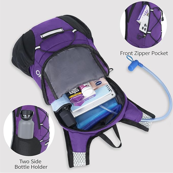 Lightweight Hydration Backpack, Running Backpack - Image 4