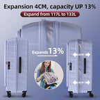 2 Pieces 19/29 Luggage Sets, 19 Inch Carry On Luggage - Image 4
