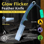 OUTDOOR ELEMENT Flicker Feather Knife Wise Owl GLOW - Image 2