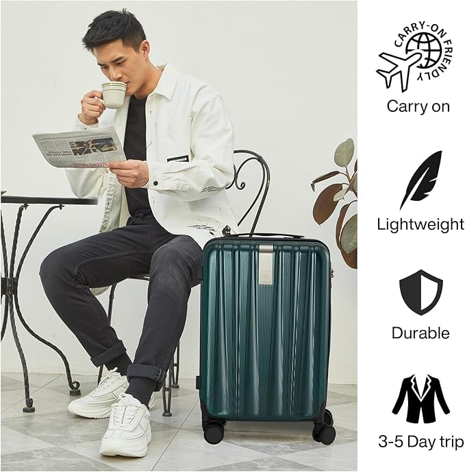 Hanke Luggage Sets 3 piece Carry On Luggage - Image 8