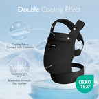 Momcozy Breathable Mesh Baby Carrier, Ergonomic and Lightweight Infant Carrier - Image 2